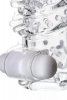 Sleeve TOYFA A-Toys Fril, with vibro bullet, TPR, transparent, 13,4 cm